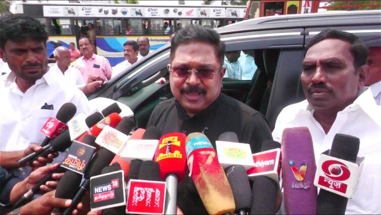 TTV Dhinakaran says Savukku Shankar talks about the police and disagrees on opinions - TNN TTV Dinakaran: சவுக்கு சங்கர் காவல்துறையை பற்றி பேசிய கருத்துகளில் உடன்பாடு இல்லை - டிடிவி தினகரன்