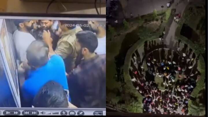 noida-residential-society-couple-attacked-by-mob-for-feeding-stray-dogs-after-6-year-old-girl-injured-video-goes-viral Noida: Mob Assaults Couple For Feeding Stray Dogs After Canine Bites 6-Year-Old – CCTV Footage Surfaces