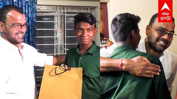 Thadi Balaji meets Chinnadurai : சாதித்து காட்டிய சின்னதுரை.. ஓடி வந்த தாடி பாலாஜி