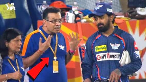 Sanjiv Goenka Serious on KL Rahul | కేఎల్ రాహుల్‌పై మైదానంలోనే లక్నో ఓనర్ సీరియస్ | ABP Desam