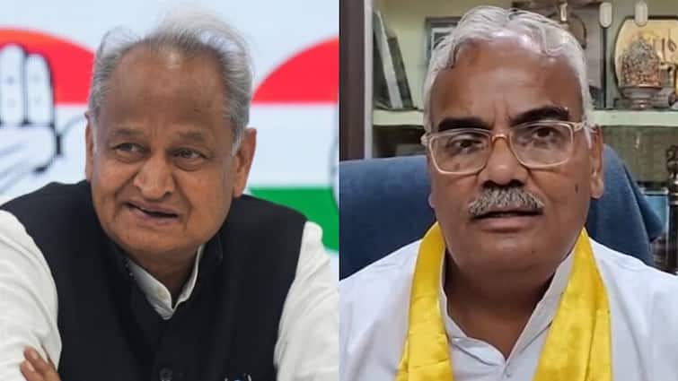 Rajasthan Paper Leak Case Madan Dilawar counterattack on Ashok Gehlot statement ann पेपर लीक को लेकर शिक्षा मंत्री का पूर्व CM अशोक गहलोत पर निशाना, कहा- 'आपकी चहेती मछलियां...'