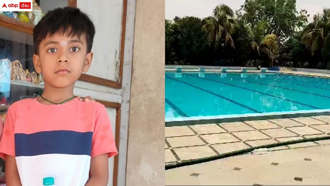 second class student died in swimmin pool while swimming in moinabad school Rangareddy News: స్విమ్మింగ్ పూల్ లో పడి విద్యార్థి మృతి - స్కూల్ పీఈటీలకు తల్లిదండ్రుల దేహశుద్ది, మొయినాబాద్ లో ఘటన