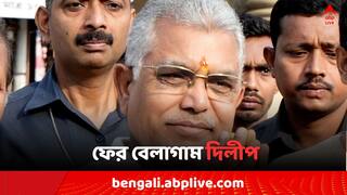 Dilip Ghosh: রোড শোয়ে মেলেনি অনুমতি, আইসির কাপড় খুলে নেওয়ার হুমকি BJP প্রার্থী দিলীপের