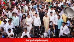 Abhishek Banerjee:সন্দেশখালি থেকে এসএসসি নিয়োগ মামলা নিয়ে তোপ, শোভাযাত্রা করে মনোনয়ন জমা দিয়েই চাঁচাছোলা অভিষেক