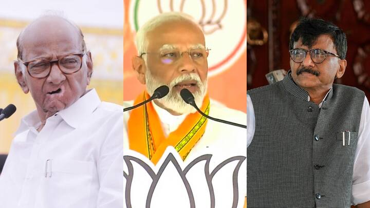 PM Modi Says duplicate Shiv Sena Leader Sanjay Raut speaking of burying me alive Attacks Sharad Pawar पीएम मोदी का संजय राउत पर बड़ा हमला, 'मुझे जिंदा गाड़ने...', शरद पवार के विलय वाले बयान का भी किया जिक्र