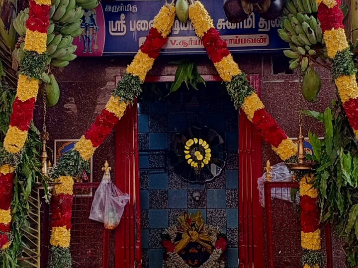 கரூர் ஸ்ரீ பனையடியான் திருக்கோயில் சித்திரை திருவிழா - பக்தர்கள் சாமி தரிசனம்