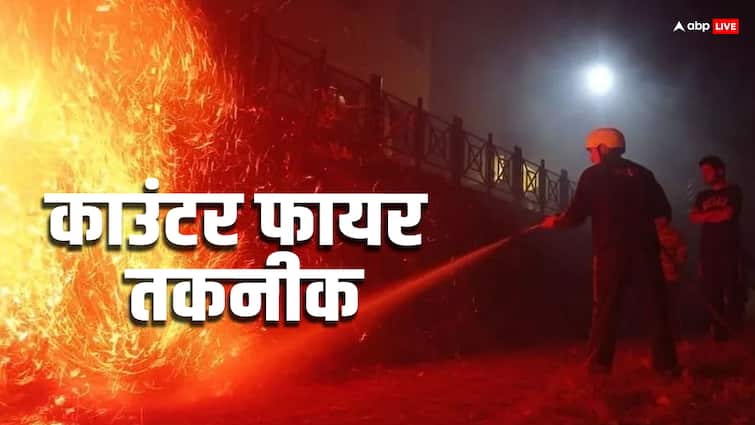 क्या होता है काउंटर फायर तकनीक, कैसे इसके जरिए बुझायी जाती है आग How is fire extinguished in forests using counter fire technique how effective is it क्या होता है काउंटर फायर तकनीक, कैसे इसके जरिए बुझायी जाती है आग