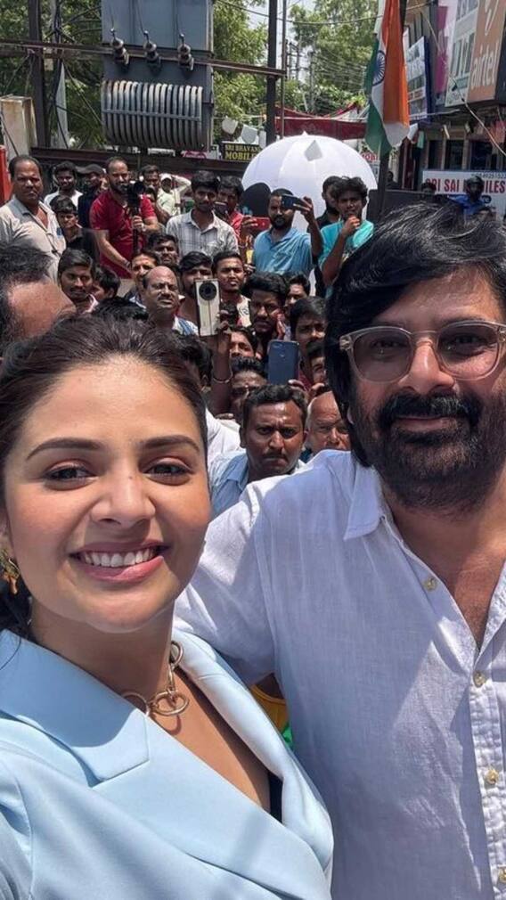 రవితేజ కాదండి బాబూ.. శ్రీముఖి నాన్న రామకృష్ణ!