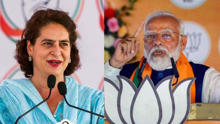 Congress leader Priyanka Gandhi criticizes Prime Minister Narendra Modi Nandurbar Lok Sabha Election Maharashtra Marathi News सर्व सत्ता, साधन, मोदींकडे मग एकटे कसे? जे काँग्रेसनं निर्माण केलं ते मोदींनी मित्रांना विकले; प्रियांका गांधींचा हल्लाबोल