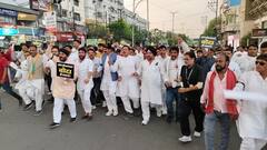 इंदौर में NOTA के समर्थन में कांग्रेस की रैली, भीड़ जुटी लेकिन नहीं पहुंचे दिग्विजय सिंह