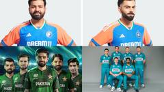 Photos: भारत-पाक से लेकर ऑस्ट्रेलिया-न्यूजीलैंड तक, देखें टी20 वर्ल्ड कप में कैसी होगी सभी टीमों की जर्सी