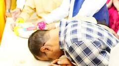 Hanuman Mandir: અરવિંદ કેજરીવાલે પત્ની સાથે હનુમાન મંદિરમાં કર્યા દર્શન,જુઓ તસવીરો