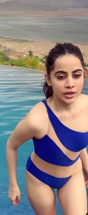 Uorfi Javed's latest swimwear look is also nothing less than amazing