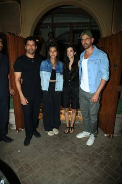 ऋतिक-सबा और फरहान-शिबानी ने एंजॉय की रोमांटिक डिनर डेट, फैंस बोले- 'जिंदगी ना मिलेगी दोबारा' की याद हो गई ताजा