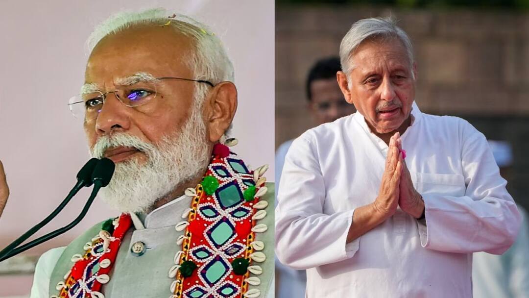 PM Modi Speech: పాక్కి అణు బాంబుల్ని హ్యాండిల్ చేసే సత్తా లేదు - మణిశంకర్ కామెంట్స్కి మోదీ కౌంటర్ PM Modi Says Pak cant handle nuclear bomb they are trying to sell it PM Modi Speech: పాక్కి అణు బాంబుల్ని హ్యాండిల్ చేసే సత్తా లేదు - మణిశంకర్ కామెంట్స్కి మోదీ కౌంటర్