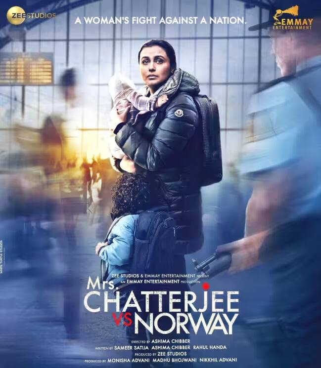 રાની મુખર્જી સ્ટારર ફિલ્મ 'મિસિસ ચેટર્જી વર્સેસ નોર્વે'માં એક માતાની દર્દનાક કહાની બતાવવામાં આવી છે. તમે Netflix પર આ ફિલ્મની મજા માણી શકો છો.