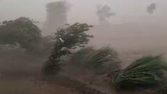 बारामतीत घरावरील पत्रे उडाले, शेतातील झाडे वाकली; अवकाळीनं बळीराजावर संकट