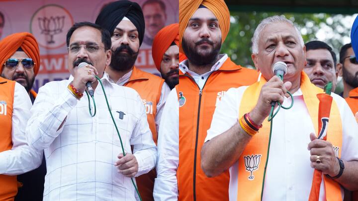Delhi BJP Bike Rally: दिल्ली चुनावों से पहले, बीजेपीDe ने 