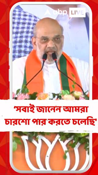 'ইন্ডিয়া জোটের সবাই জানেন আমরা চারশো পার করতে চলেছি', দাবি অমিত শাহের