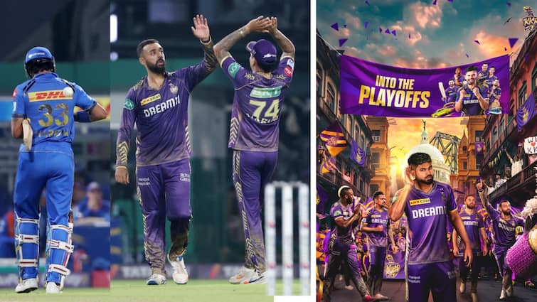 Kolkata Knight Riders Ipl 17 Have Become The First Team To Clinch A Playoffs Berth This Season IPL 2024: ముంబైను చిత్తు చేసి, ప్లే ఆఫ్‌కు చేరిన కోల్‌కత్తా