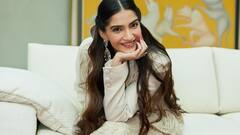 Sonam Kapoor Wows Everyone In Off-White Beaded Jacket, PICS