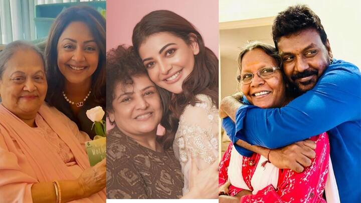 Celebrities on Mother's Day: அன்னையர் தினத்தை கொண்டாடும் திரை பிரபலங்கள் வெளியிட்டுள்ள ஃபோட்டோகளின் தொகுப்பு இது.