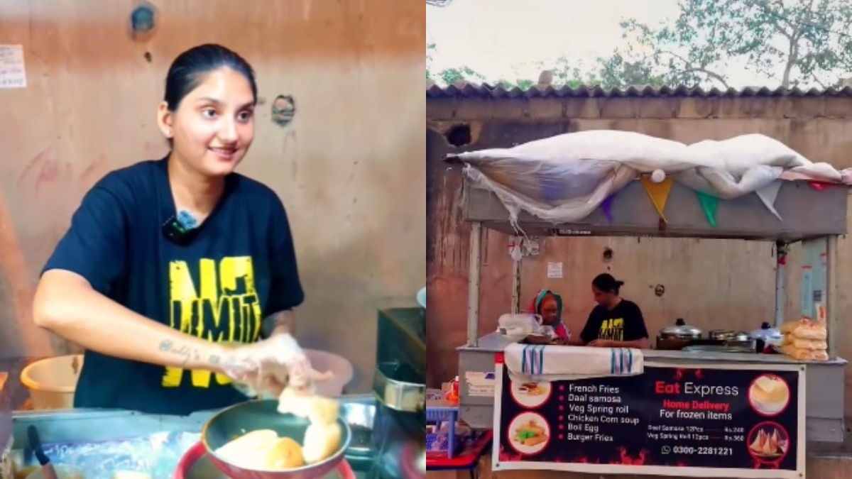 Pakistani Vada Pav Girl: कराची वालों को भाया मुंबई का 'वड़ा पाव', कविता दीदी के इंडियन खाने के मुरीद हुए पाकिस्तानी; VIDEO वायरल