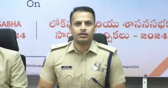 Kadapa SP Siddharth Kaushal Mass Warning | EVMలు టచ్ చేయాలని చూస్తే..కడప ఎస్పీ వార్నింగ్ | ABP
