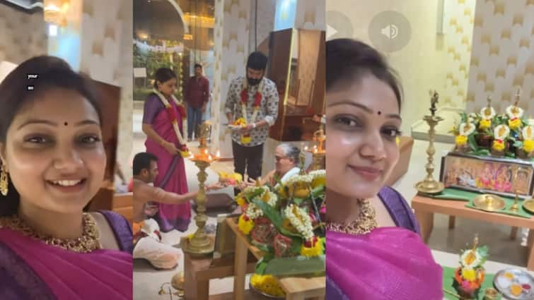 Nala Damayanthi serial actress Priyanaka Nalkari opens a  new restaurant phots with husband goes viral Watch Video: புது ரெஸ்டாரண்ட் தொடங்கியாச்சு.. சீரியலை விட்டு விலக்கப்பட்ட பிரியங்கா நல்காரி தந்த அப்டேட்!