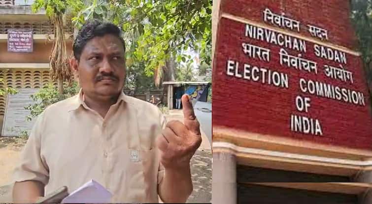 Shirdi Lok Sabha Election 2024 Shocking scene at polling station in Shirdi A voter alleges that election officials are violating privacy maharashtra marathi news Shirdi Lok Sabha: निवडणूक अधिकारीच गोपनीयतेचा भंग करत असल्याचा मतदाराचा आरोप; शिर्डीच्या मतदान केंद्रातील प्रकार 