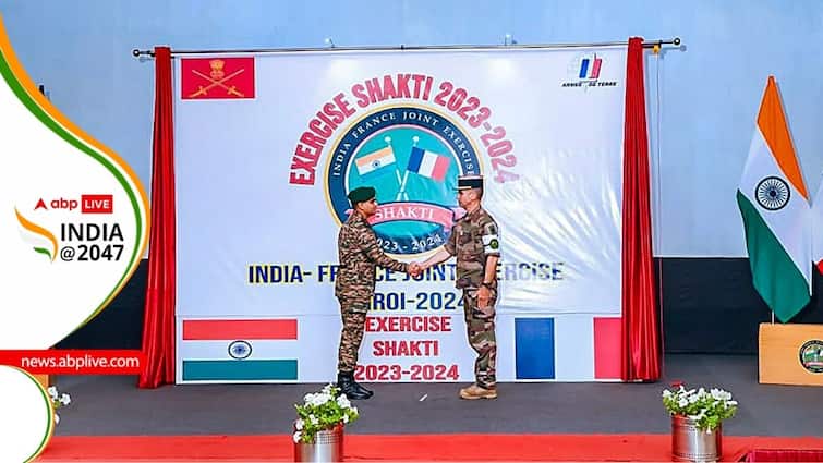 India France Military Wargame ‘Shakti 2024’ Meghalaya abpp India, France Joint Military Wargame ‘Shakti 2024’ Begins In Meghalaya Focussing On Mountainous Warfare
