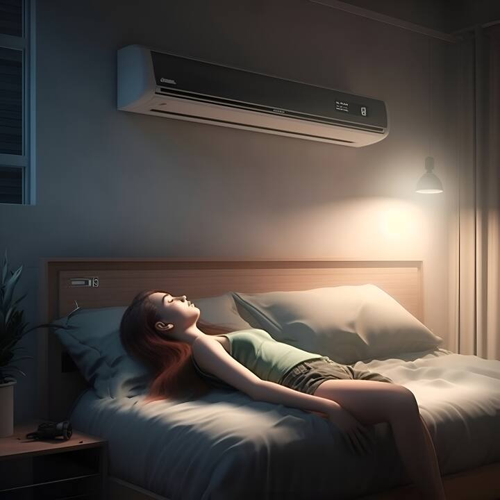 हालांकि कई लोगों के मन में ये सवाल उठता है कि AC का टेम्प्रेचर रात को सोते समय कितना करना चाहिए.