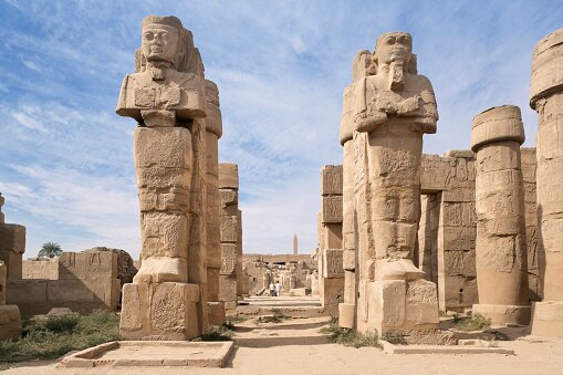 The Eastern Temple of Ramses II at the Temples of Karnak, Luxor, Egypt. (Source: Getty) 