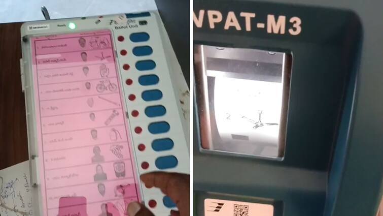 madanapalle news voting to YSRCP on EVMs videos getting viral in social media AP Elections 2024: ఫ్యాన్‌ గుర్తుకు ఓటేస్తూ వీడియోలు తీసిన వైసీపీ నాయకులు! సోషల్ మీడియాలో వైరల్