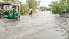 Photos: બોટાદમાં ભર ઉનાળે ચોમાસા જેવો માહોલ, કરા સાથે ધોધમાર વરસાદ, જુઓ તસવીરો