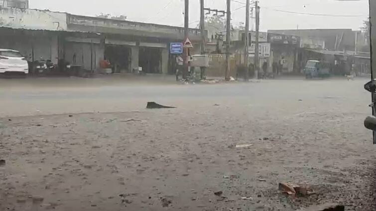 Bhavnagar There was unseasonal rain in the villages of Sihore taluka of Bhavnagar Bhavnagar: ભાવનગરના સિહોર તાલુકાના ગામોમાં કરા સાથે વરસ્યો વરસાદ, પાકને નુકસાન થવાની ભીતી