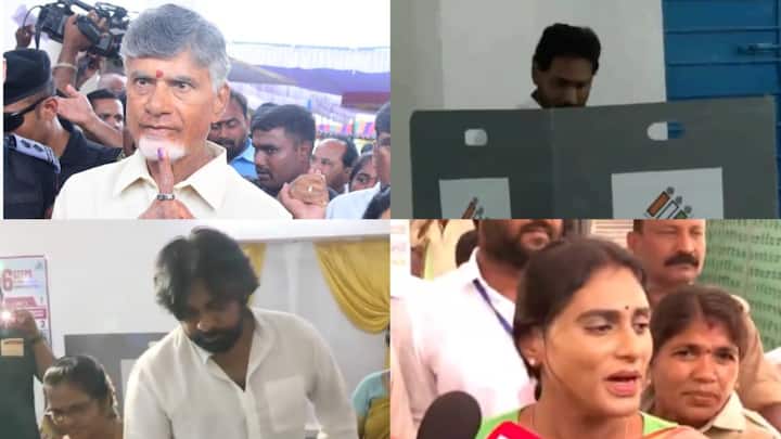 The polling is underway for 175 Assembly and 25 Lok Sabha seats in Andhra Pradesh.