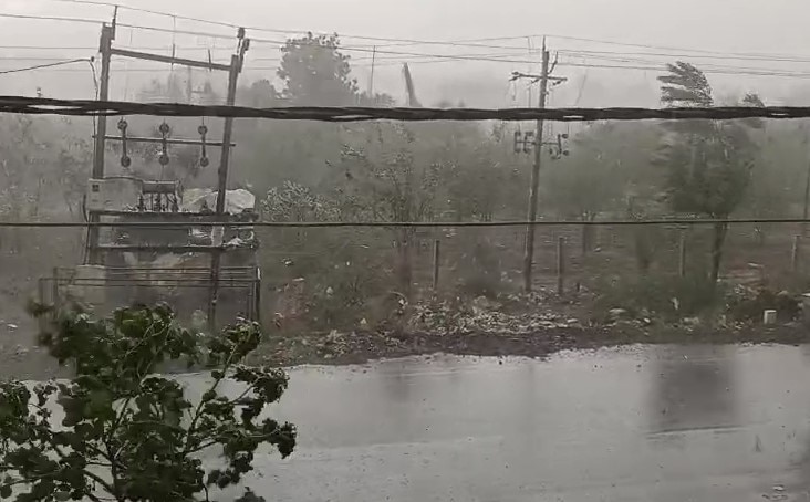 Botad Rain: બોટાદ જિલ્લામાં ભારે પવન અને કરા સાથે વરસાદ તૂટી પડ્યો, ખેડૂતોમાં ચિંતા