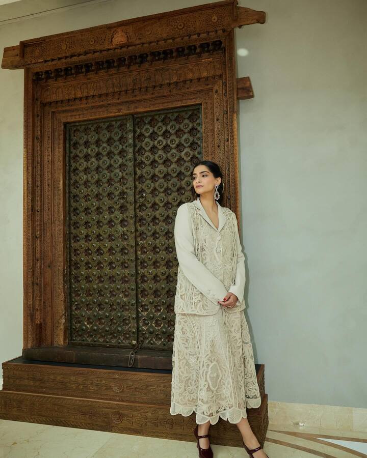 बॉलिवूडमधील प्रसिद्ध अभिनेत्री सोनम कपूर (Sonam Kapoor) ही सध्या चित्रपटसृष्टीपासून दूर आहे.