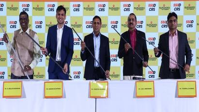 SURYADEV launches Fe550D CRS TMT Bars in Chennai SuryaDev TMT : துருப்பிடிக்காத எப்.இ.550டி சி.ஆர்.எஸ். டி.எம்.டி. கம்பிகளை அறிமுகப்படுத்துகிறது, சூர்யதேவ்!