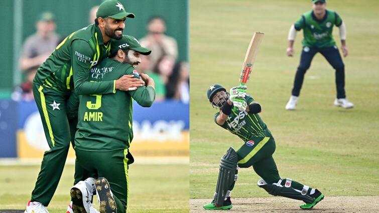 PAK vs IRE 2nd T20I Match Highlights Pakistan defeat Ireland by 7 wickets Babar Azam and Mohammad Amir PAK vs IRE: दूसरे टी20 में पाकिस्तान ने आयरलैंड को 7 विकेट से हराया, लेकिन बाबर-आमिर जैसे स्टार हुए फ्लॉप