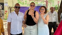 Shuttler Jwala Gutta, Oscar Winner MM Keeravani: Stars Turn Up To Vote For Lok Sabha Elections In Hyderabad