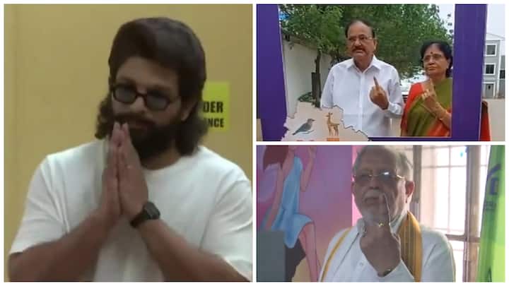 Lok Sabha Elections 2024: Several important personalities have come out to cast their vote, including, actors and ministers during Phase 4 of the polls.