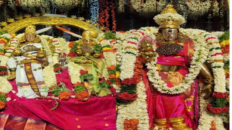 Madurai Meenakshiyamman Temple Vaikasi Spring Festival Special Pooja மதுரை மீனாட்சியம்மன் கோயில் வைகாசி வசந்த உற்சவ விழா: சுந்தரேஸ்வரர், அம்மனுக்கு சிறப்பு பூஜை!