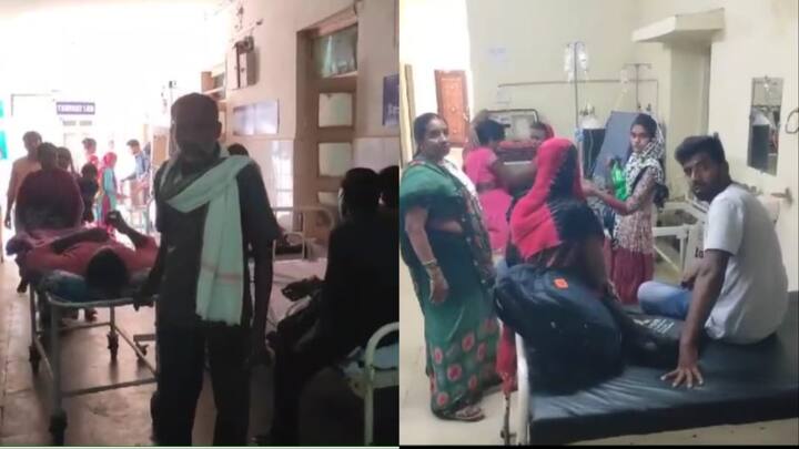 Manendragarh News: स्वास्थ्य मंत्री श्याम बिहारी जायसवाल के मनेन्द्रगढ़ विधानसभा क्षेत्र में अस्पताल खुद बीमार नजर आता है. बेड की कमी के चलते यहां मरीजों का बरामदे में इलाज किया जा रहा है.