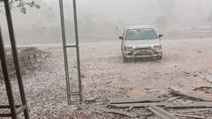 Hailstorm: વલસાડના ગીરનારા ગામે વરસાદ સાથે પડ્યા કરા, જુઓ તસવીરો