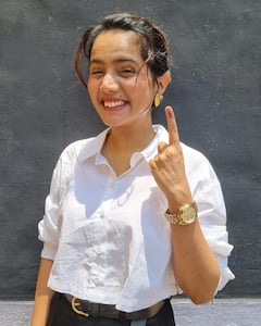 Lok Sabha Elections Celebrities voting : तुम्ही मतदान केलं का? मराठी कलाकारांनी बजावला मतदानाचा अधिकार