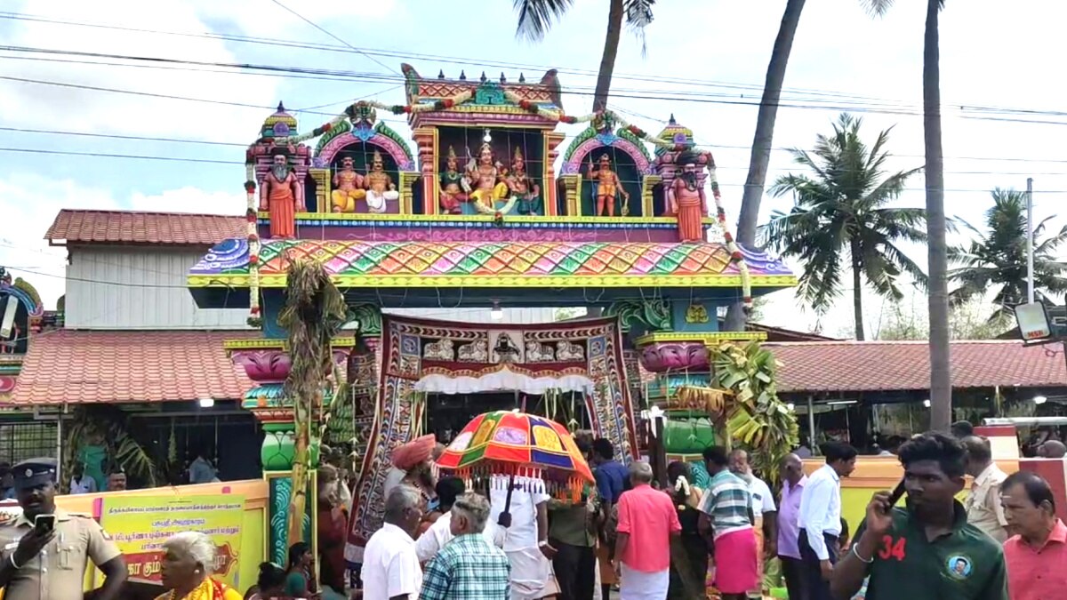 கருங்குயில்நாதன் பேட்டை அய்யனார் கோயில் கும்பாபிஷேகம் விழா கோலாகலம்