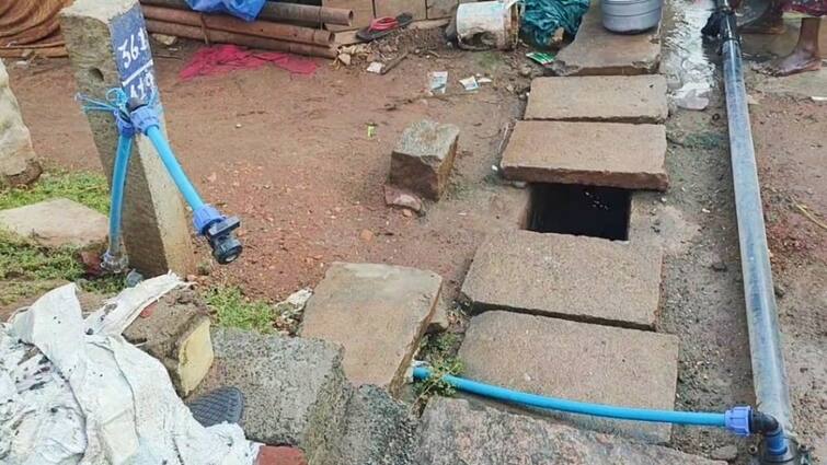 Madurai Jaljeevan project drinking water wasted in pipeline breaks - TNN கண்ணீர் மாதிரி வரும் தண்ணீர்... குழாயே இல்ல... தினமும் சண்டைதான் -  புலம்பும் மதுரை பெண்கள்