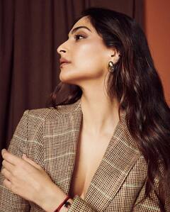 Sonam Kapoor Exudes Major Boss Babe Energy In Plaid Blazer, Check Out All Pics